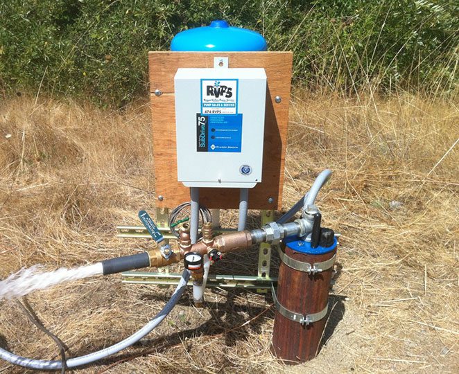 an outdoor constant pressure system from Rogue River Pump Service